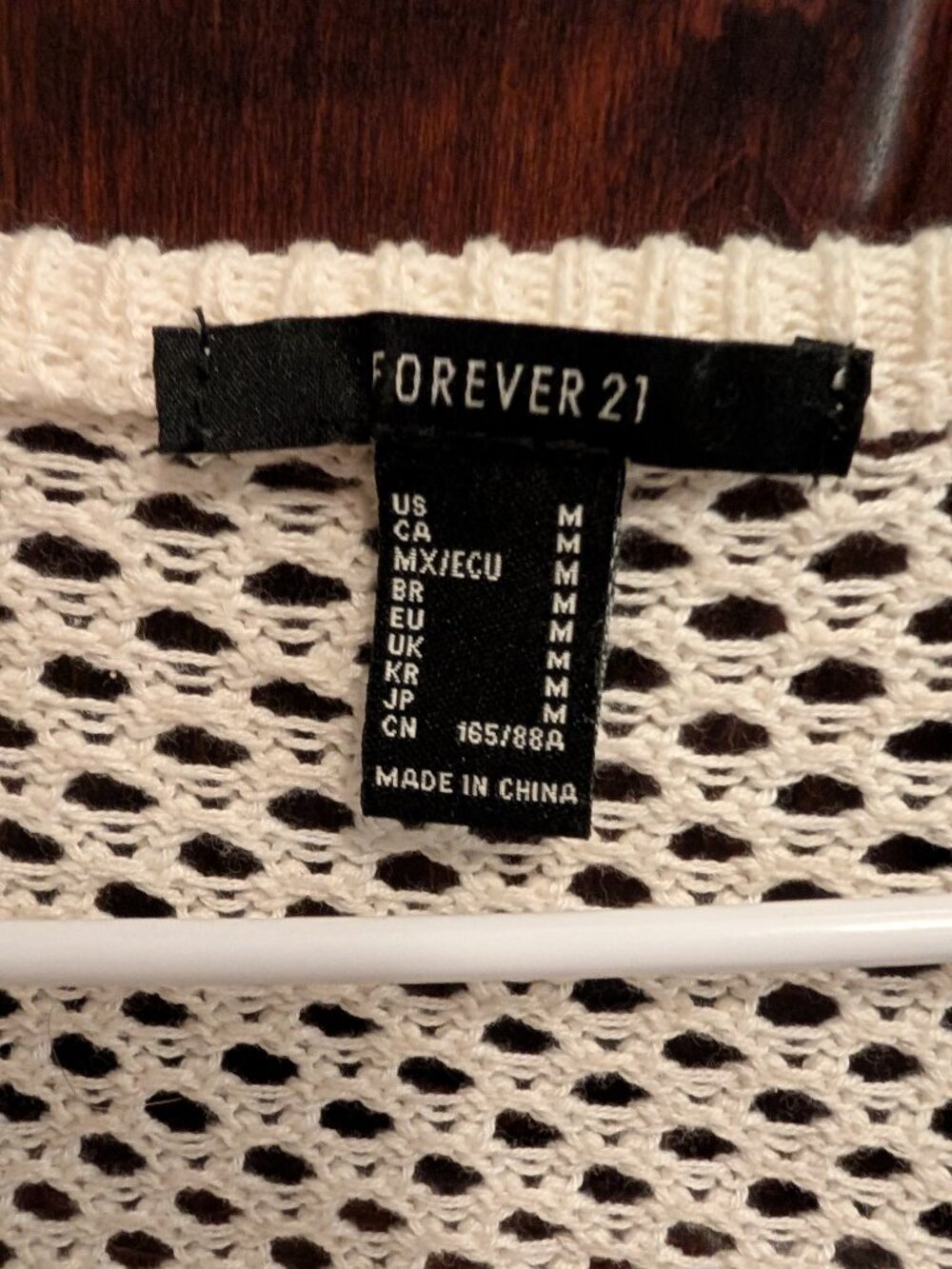 Forever 21 shrug crochet sweater